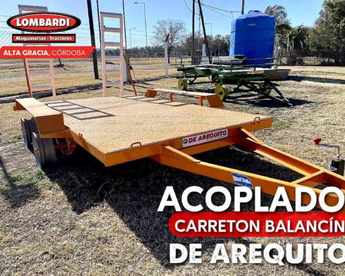 Acoplado Trailer Carretón Balancín 4tn - Disponible