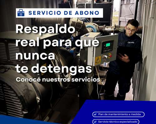 Servicio Técnico Especializado en Grupos Electrógenos