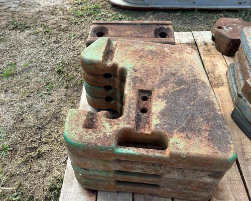 Contrapesos Delanteros John Deere.
