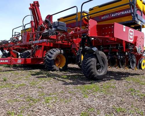 Sembradora Super Walter W650 de 24 a 35 cm Neumatica