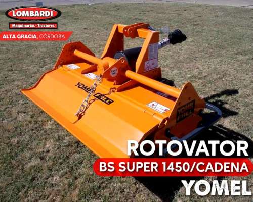 Rotovator BS Super 1450 con Cadena - Yomel