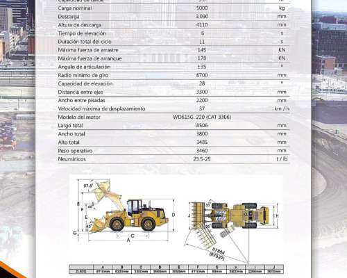 Pala Cargadora Xcmg 3m ZL 50 G