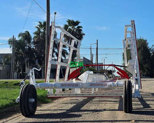 Rastron Nivelador o Rastra Niveladora 7.4 Mts. Distrimaq