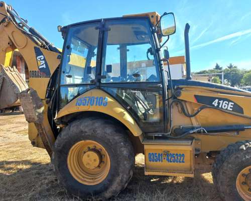 Caterpillar - Retroexcavadora 416e - año 2011