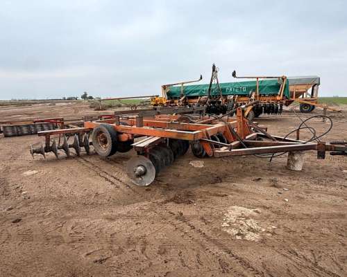 Rastra Descencontradas de Arrastre Budassi 40 Platos Usada