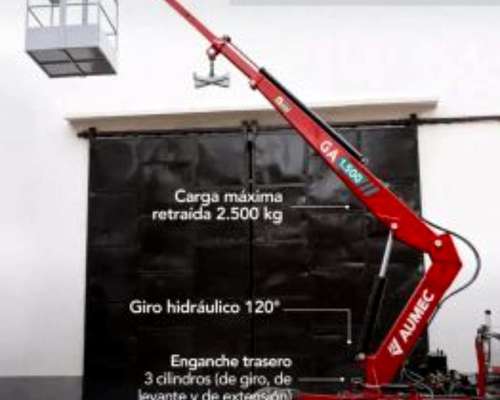 Grúa Aumec Grua PAU 2500