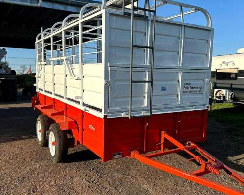 Oportunidad Jaula Vaquera 4 Mts Desmontable Apta Senasa