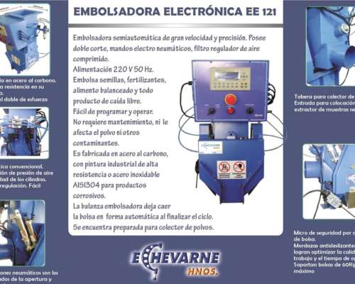 Embolsadora X Pesada Semiautomatica