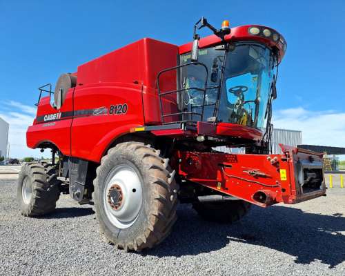 Cosechadora - Case IH - 8120 - 2010 - Dual-draper Maizco 40p