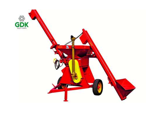 Quebradora de Granos L300 AT C/tráiler C/rodilo 8dx Loyto.