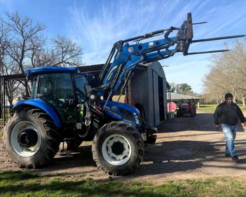 New Holland 5.90 DT con Pala Frontal