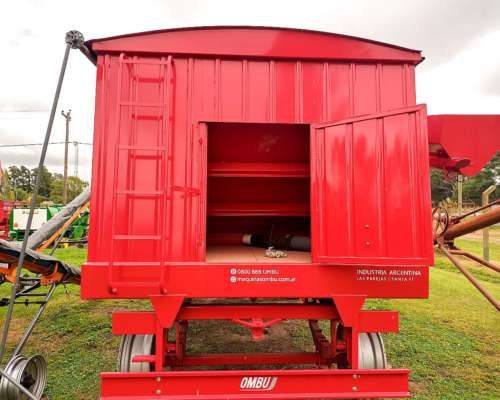 Acoplado Semillero Ombu de 13 M3 con Chimango