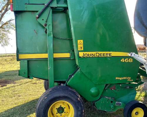 Rotoenfardadora John Deere 468. Mega Wide PL. 2012 Excelente