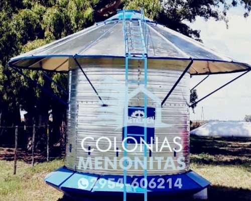 Silos Comedero Base Reforzada - Colonias Menonitas