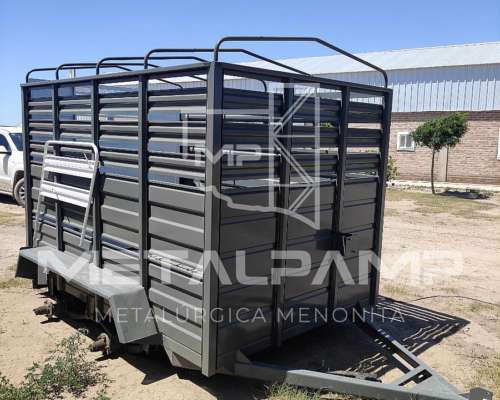 Carro Vaquero - Jaula para Hacienda. Metalúrgica Metalpamp