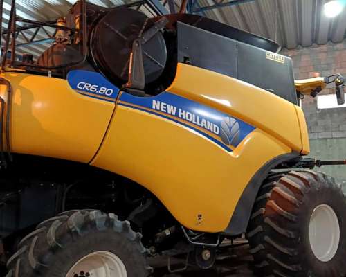New Holland CR 6.80 año 2021 Draper Piersanti de 35 Pies