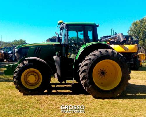 Tractor John Deere 6.175m, Piloto Automático, 2019