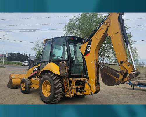 Pala y Retro Caterpillar 414e (id799)