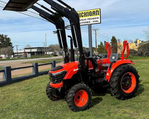 Hanomag 500/4 50hp 4X4 con Pala Cargadora Frontal Nuevo