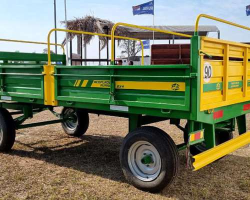 Acoplado 2 X 4 MT 4 TN.