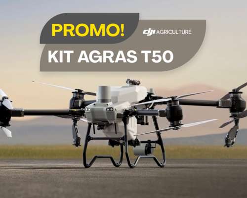 Kit Completo Drone DJI Agras T50 + Curso Piloto - Akron