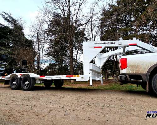 Trailer Semirremolque Balancin Homologado para 4 TN. 2 Ejes