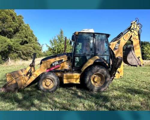 Pala y Retro Caterpillar 416e (id801)