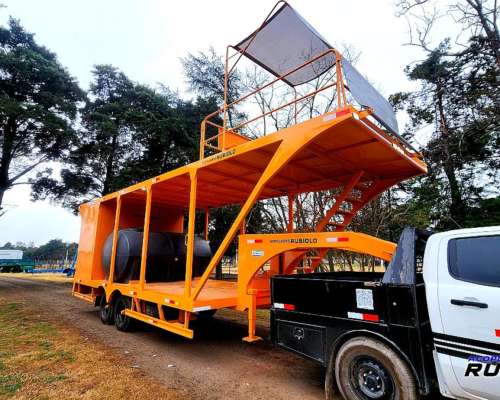 Semirremolque Abierto Homologado para Drones Fumigadores