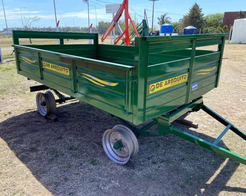 Acoplado Playo de Arequito 4x2mts para 4tn