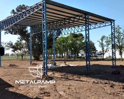 Galpones y Tinglados. Metalúrgica Menonita