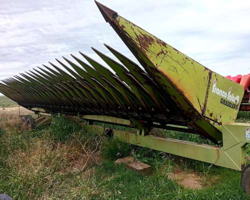 Cabezal Girasolero Franco Fabril de 16 Surcos a 70 cm