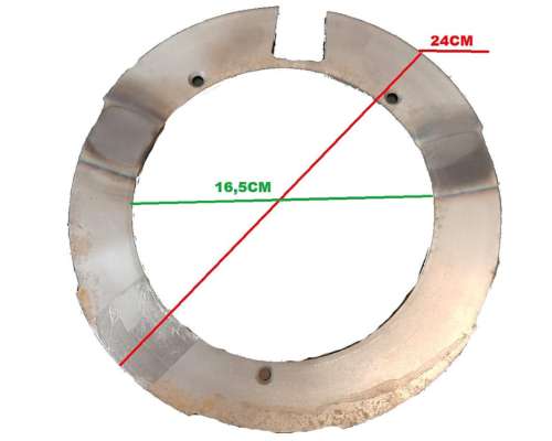 Contra Placa para Tacho Dosificador Angosto