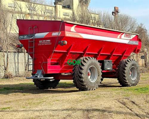 Tolva CRV 35 C/goma y Balanza Ombu.