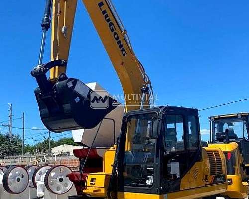 Excavadora Liugong 13tn Linea Auxiliar Martillo Promoción