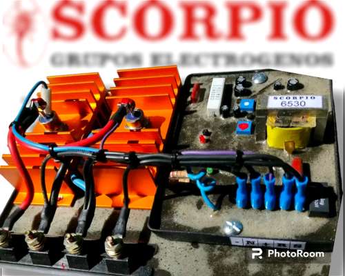 Regulador de Voltaje 50a para Generadores con Escobillas