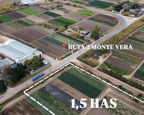 Campo en Venta Sobre Ruta 2 Monte Vera