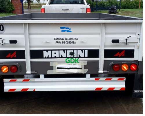 Acoplado Balancin TVM 4 X 1.80. C/ Baranda. Mancini