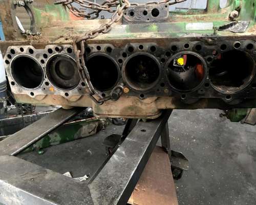 Block 6081 de Motor John Deere de Cosechadora 1550.
