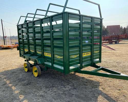 Acoplado Jaula para Hacienda 4x2mts - Disponible