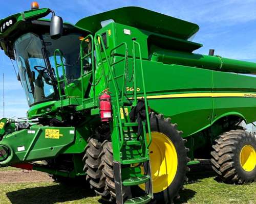 Cosechadora John Deere S660 2016 - Draper 35 - Piloto