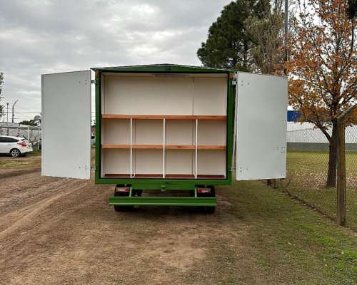 Casilla Rural PPG 6.50 X 2.60 para 4 P. con Taller Trasero