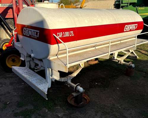 Acoplado Cisterna Gentili 3000 Lts Precio Nueva