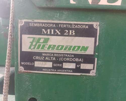 Sembradora Pierobon MIX 5440 2b Neumatica. Grano Grueso