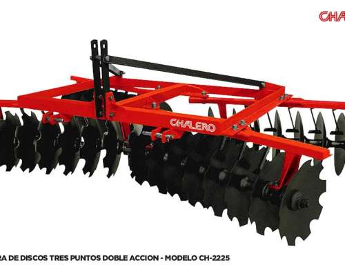 Rastras de Discos de Tres Puntos Chalero CH-2225