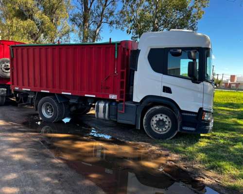 Scania 320 año 2024 Equipo Tolva Ombu Todo Mismo Modelo