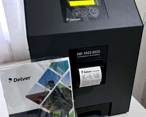 Humedimetro Delver HD-1023 con Impresora para Planta de Silo