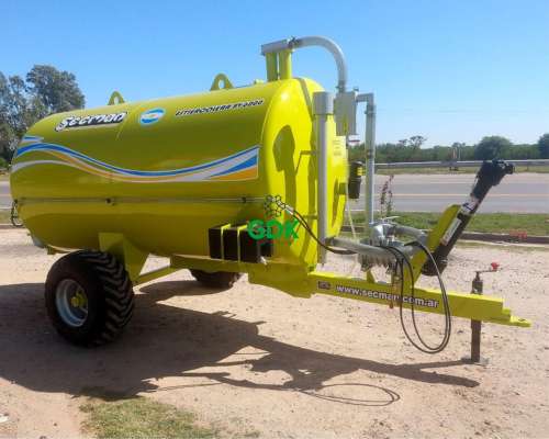 Estiercolera con Bomba de Vacio BV-6000 Lts. Secman