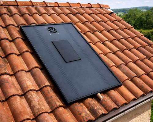 Calefactor Solar (estufa Solar) + Control Automático