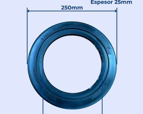 Rueda Pisa Grano 1 1-4 X 10 Tossolini para Multimarca