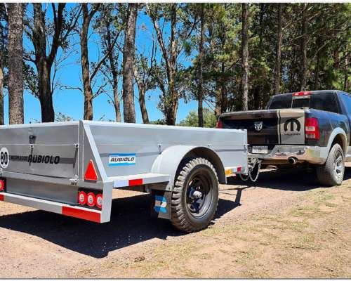 Acoplado Rural Playo Batan de UN Eje para 800 Kg